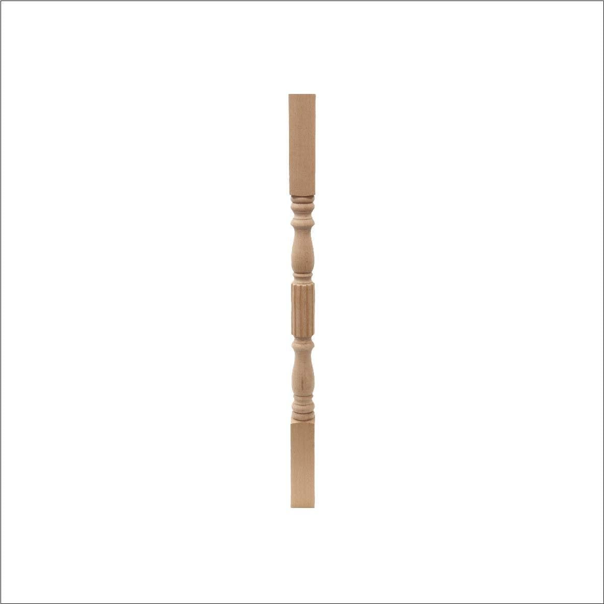 stair spindle, unfinished balusters, Balusters for Staircase, Unique Design Stair Parts, Wood Stair Spindles For Indoor Staircase