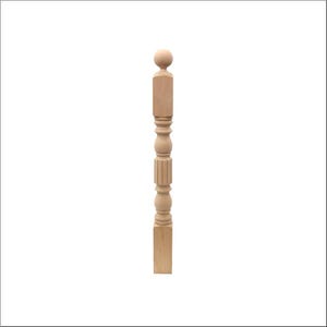 Balusters, Wood lathe, Stair railing, stair spindle, Wooden stair spindle, Lathe stair spindle, Wooden Baluster, Balustrade