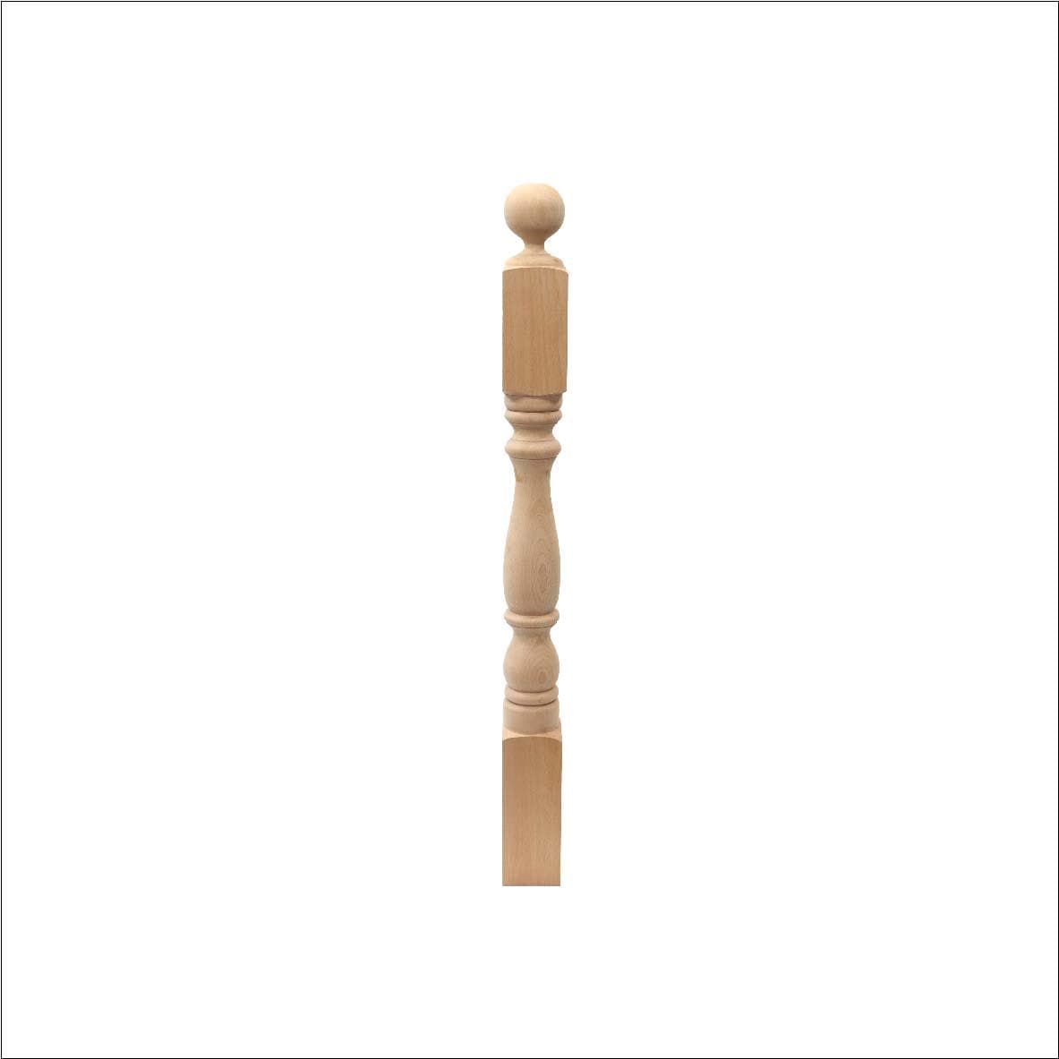 Stair Railing, Stair Spindle, Wooden Stair Spindle, Lathe Stair Spindle ...