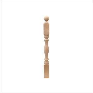 Wooden stair spindle, Lathe stair spindle, Wooden Baluster, Balustrade, Balusters, Wood lathe, Stair railing, stair spindle