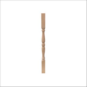 Balusters for Staircase, Unique Design Stair Parts, Wood Stair Spindles For Indoor Staircase, stair spindle, unfinished balusters
