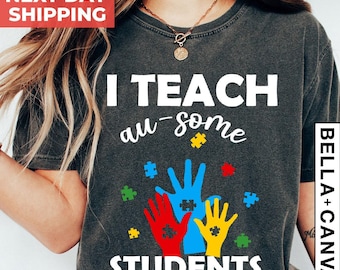 Autism Awareness Teacher Shirt: Special Education, Students