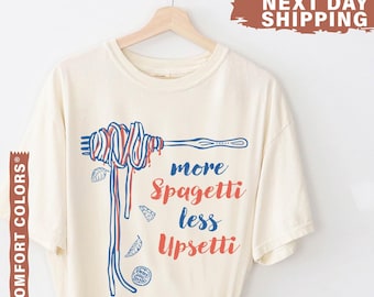 Spaghetti Shirt, Funny Food Shirt, Food Lover T-Shirt, Food Humor, Funny Saying T-Shirt, Silly T-Shirt, Retro Graphic Tee, Vintage Aesthetic