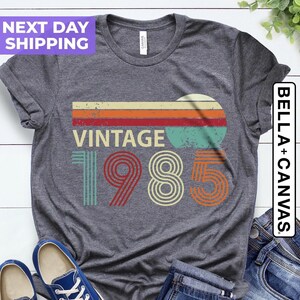 1985 Vintage Shirt, 1985 Birthday Sunset Shirt, 40th Birthday Gift, 40th Birthday Gift Shirt, 1985 Vintage Tee, 1985 Retro Shirt