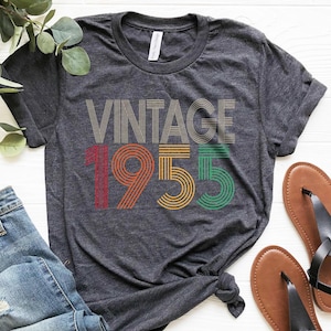 70th Birthday Shirt, 70th Birthday Gift For Women, Vintage 1955 Shirt, 70th Birthday Party, 70th Birthday Woman, 70th Birthday Gift For Men