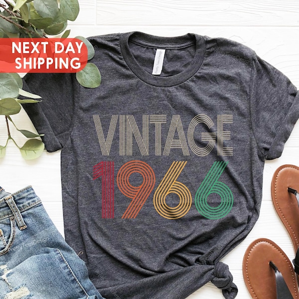 58th Birthday Shirt, Vintage 1966 Shirt, 58th Birthday Gift For Women, 58th Birthday Gift For Men, 58th Birthday Party, 58th Birthday Woman