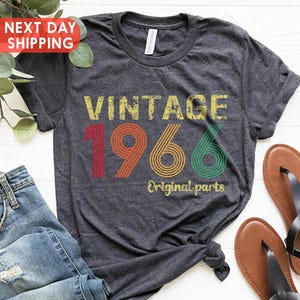Vintage 1966 Original Teil Tee, Vintage 1966 Shirt, 59.Geburtstag Geschenk für Männer, geboren 1966, 59.Geburtstag Geschenk für Frauen, 1966 Retro Shirt