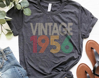 70th Birthday Shirt, 70th Birthday Gift For Women, Vintage 1956 Shirt, 70th Birthday Party, 70th Birthday Woman, 1956 Birthday Gift For Men