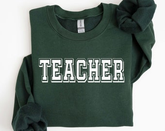 Retro Teacher Sweatshirt, Back To School Teacher Sweater, Teacher Appreciation Gift, Elementary School Teacher Gift, Teacher 100 Day Sweater