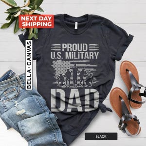 Patriotic Dad Shirt, Usa Dad Army Shirt, Veteran Dad Shirt, Air Force Dad Shirt, Army Dad Gifts, Military Dad Shirt, Fathers Day Gifts