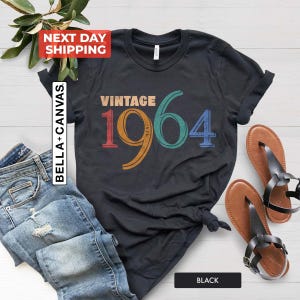 61st Birthday Gift For Women, 61st Birthday Shirt, Vintage 1964 Shirt, 61st Birthday Gift For Men, 61st Birthday Friend, 61st Birthday Woman