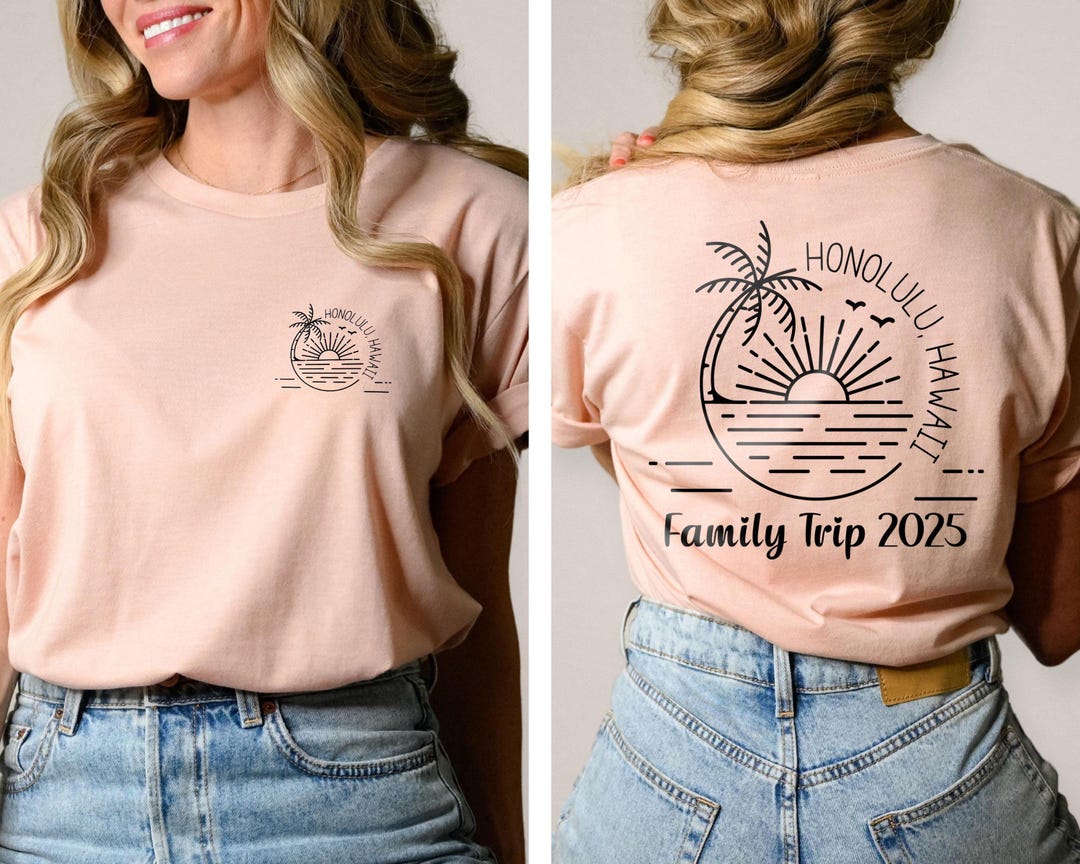 Family Vacation Shirts, Custom Family Matching Shirt, Summer