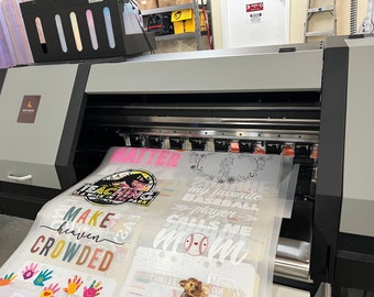 DTF Prints, Custom Dtf Transfers Ready For Press,DTF Transfers, Full Color Bulk Wholesale DTF Print For T-Shirt Heat Transfer,Dtf Gang Sheet