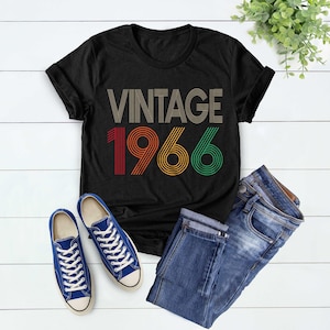 60th Birthday Shirt, Vintage 1966 Shirt, 60th Birthday Gift For Women, 60th Birthday Gift For Men, 60th Birthday Woman, 60th Birthday Friend image 3