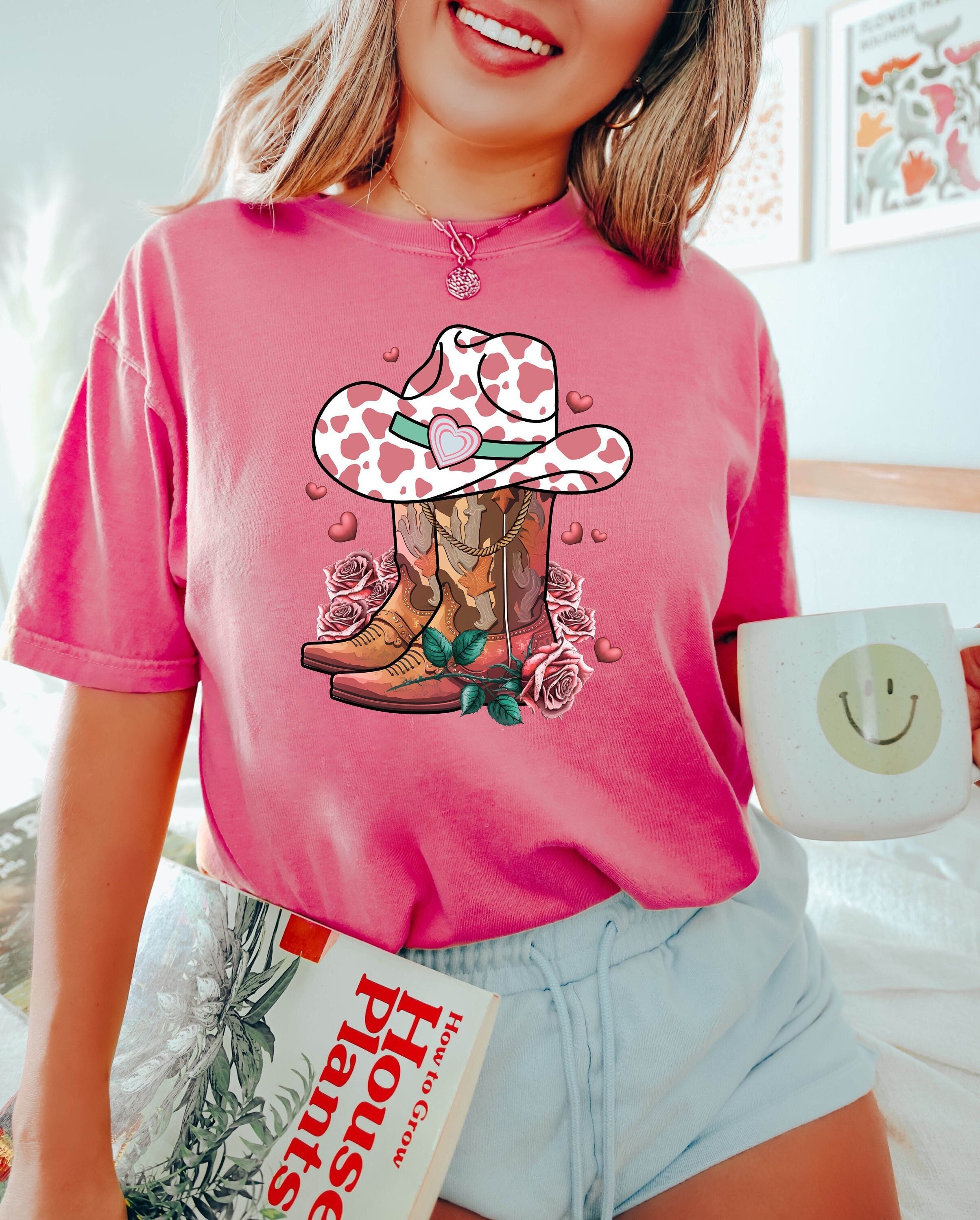 Cowboy Valentines Shirt: Retro Western Comfort Colors Tee - Etsy
