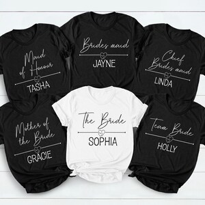 Bachelorette Party Shirt, Brides Babes Shirt, Bachelorette Shirt, Bride T-Shirt, Bridesmaid Gift Tee, Bridesmaid Shirt, Wedding Party Shirt