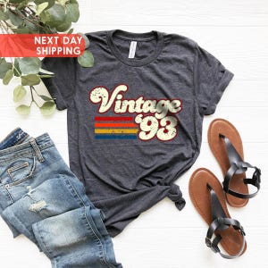 Vintage 1993 Shirt, 32nd Birthday Gift For Woman, 1993 Vintage Shirt, 32nd Birthday Gift For Men, Born In 1993 Shirt, Retro 1993 Shirt