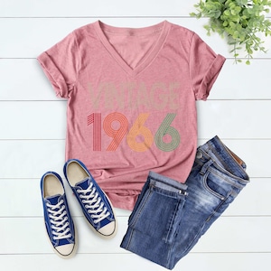 60th Birthday Shirt, Vintage 1966 Shirt, 60th Birthday Gift For Women, 60th Birthday Gift For Men, 60th Birthday Woman, 60th Birthday Friend image 5