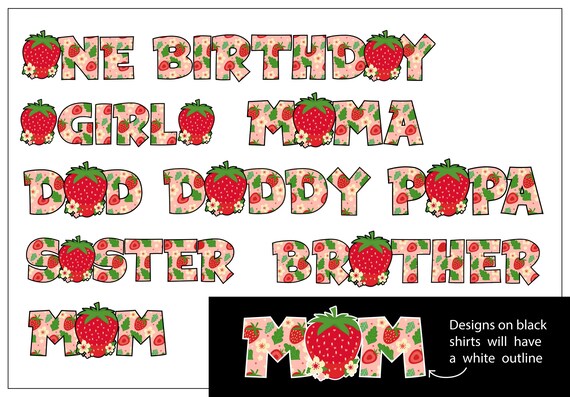 Mom and Dad Berry First Birthday Shirt, Matching Strawberry Flower Family Shirt, Mama Papa Daddy Mom Strawberry Tee, 1st Birthday Party Gift