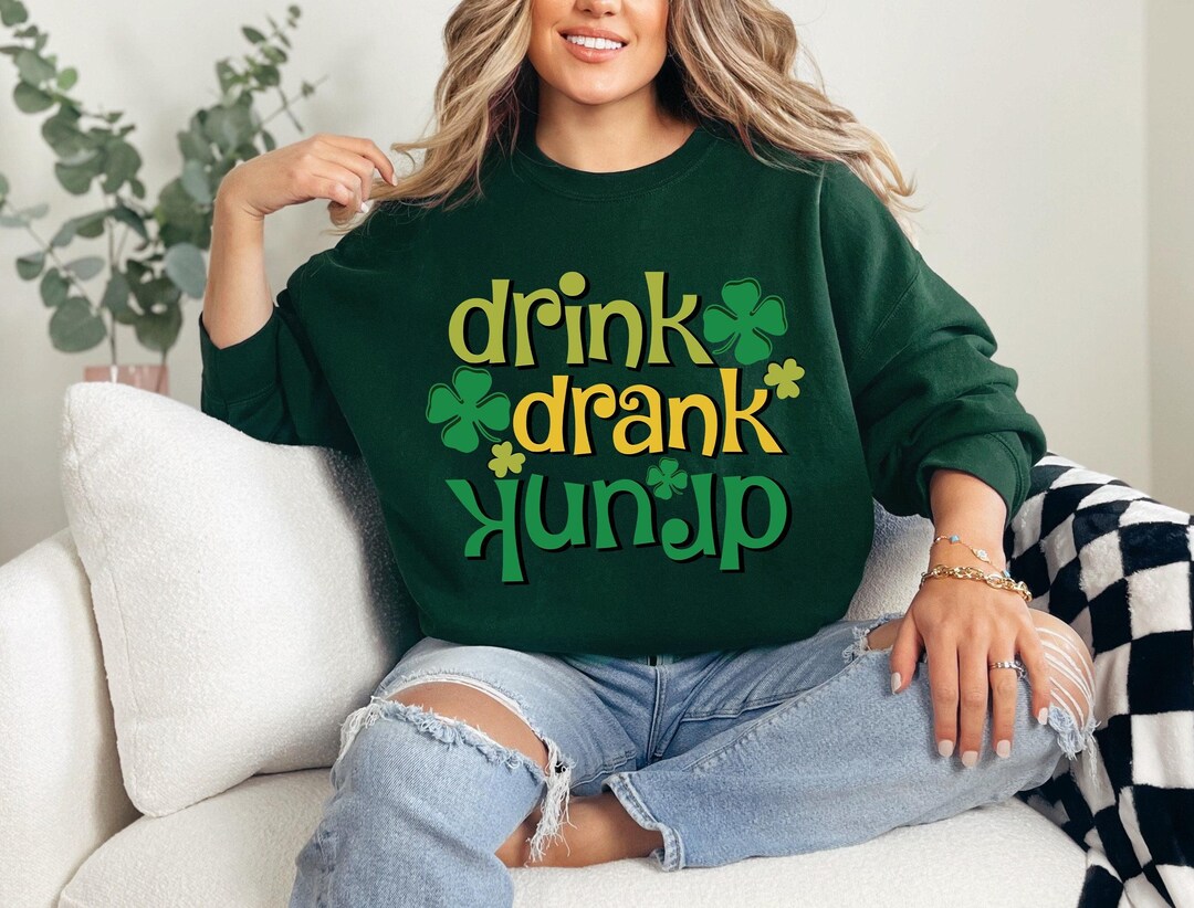 Drink Sparkle Sweatshirt- Navy