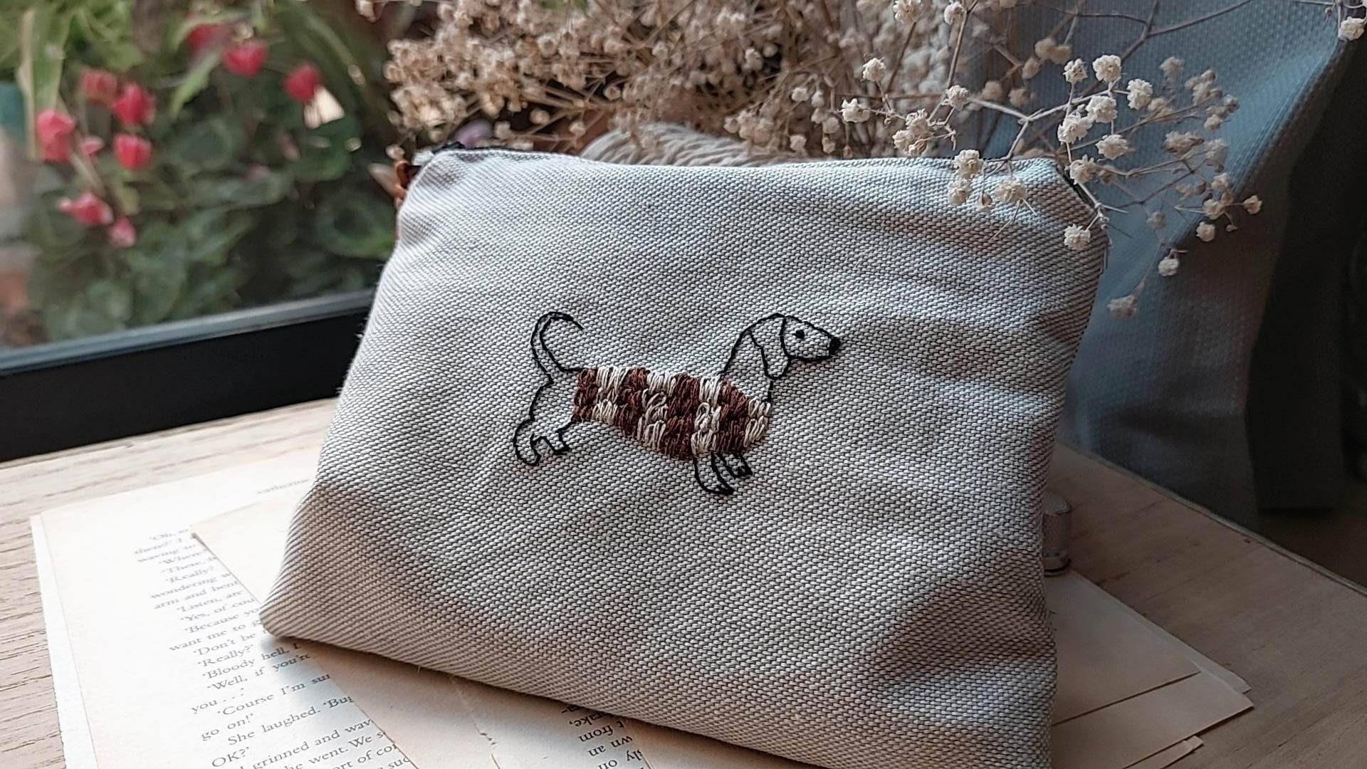 Wire Hair Dachshund Fabric Coin Purse – Devoted to Dachshunds
