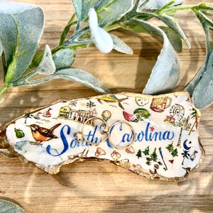 South Carolina college afstudeercadeau schaalschotel. Charleston college afstuderen huidige idee. Universiteit South Carolina afgestudeerd cadeau-idee