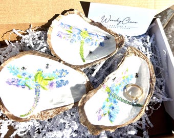 DRAGONFLY ring dish memorial gift Dragonfly remembrance gift Sympathy gift idea. Dragonfly Christmas gift. Guardian Angel Christmas present.