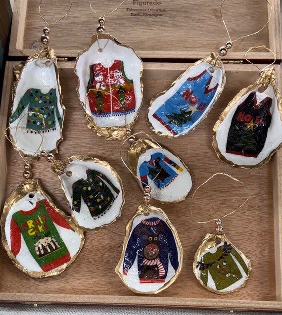 Ugly christmas sweater ornament kit cheap