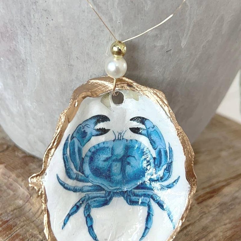 Blue Crab Ornament main image 0