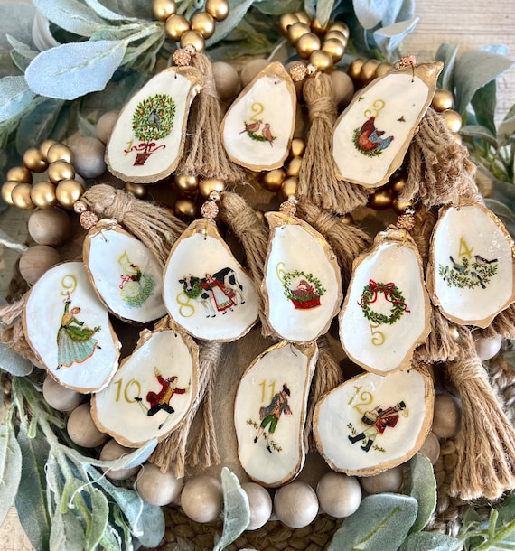 MWOOT Weihnachten Serviettenringe 12 Stück - Rentier Design Holz Tischdekoration