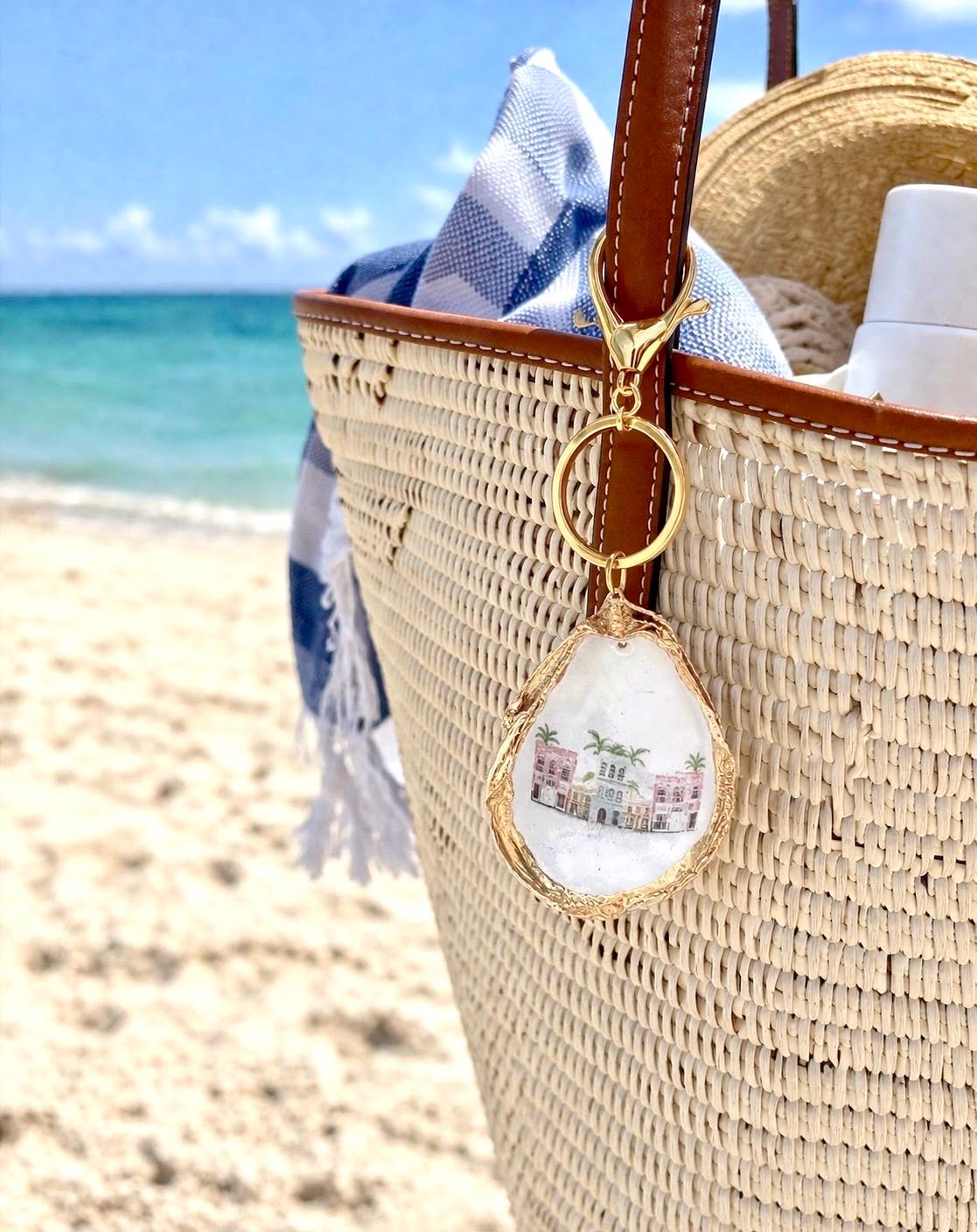 Charleston Shell Keychain