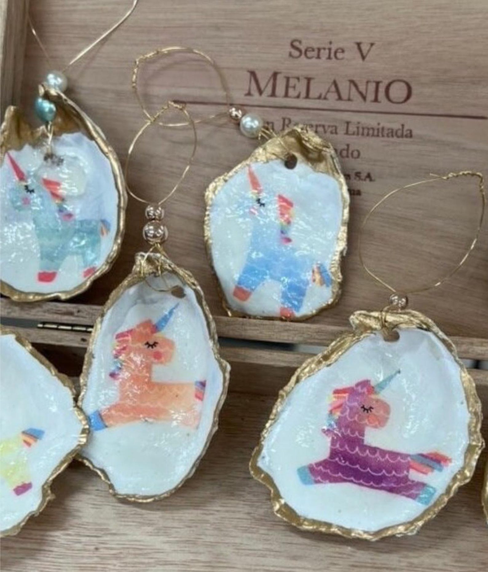 GIRLS CRAFT Activity Decoupaged Shell Ornament Kit|christmas Craft Kit ...