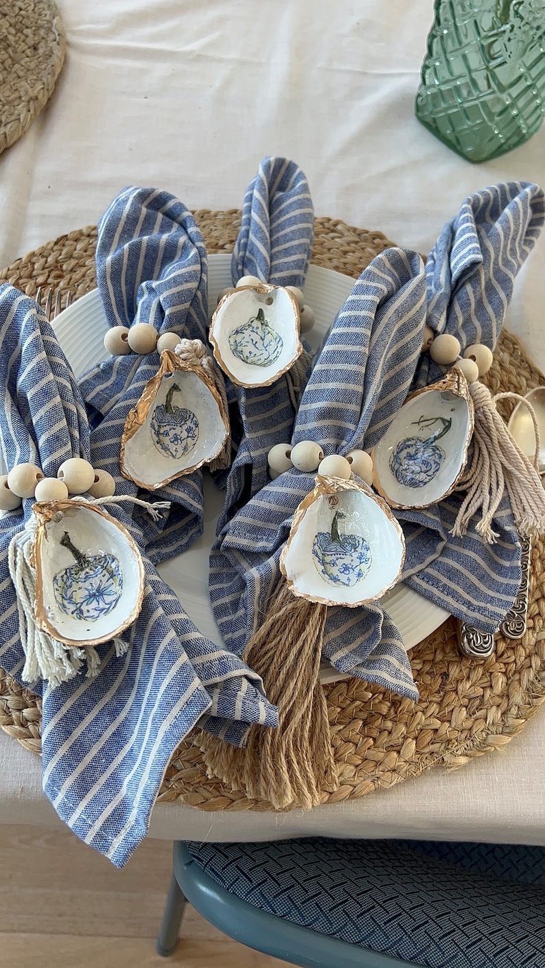 WendyClareDesigns Chinoiserie Pumpkin Ornament