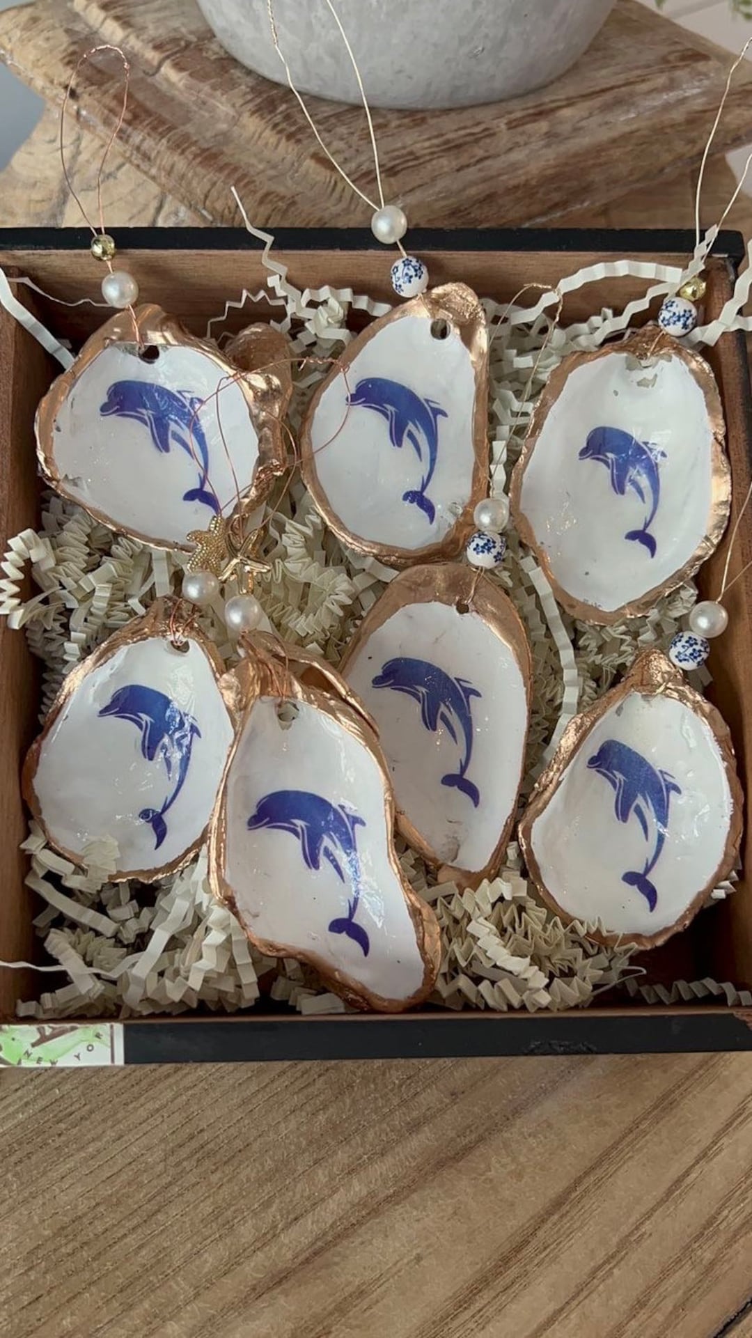 Dolphin Christmas Ornament 