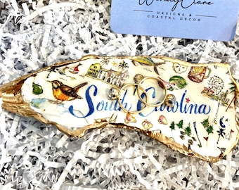 Bröllopsfat i South Carolina. Strandfestfat i South Carolina & ostronfat i Charleston bröllopsfat i South Carolina välkomstpåse present.