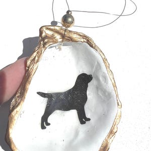 Black dog Ornament. Black dog gift. Golden retriever Christmas Ornament. Labrador Retriever Ornament. Swiftie TTPD gift idea. Dog lover gift