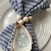 Shell Napkin Ring Set. Oyster Shell Napkin Rings. Beachy - Etsy
