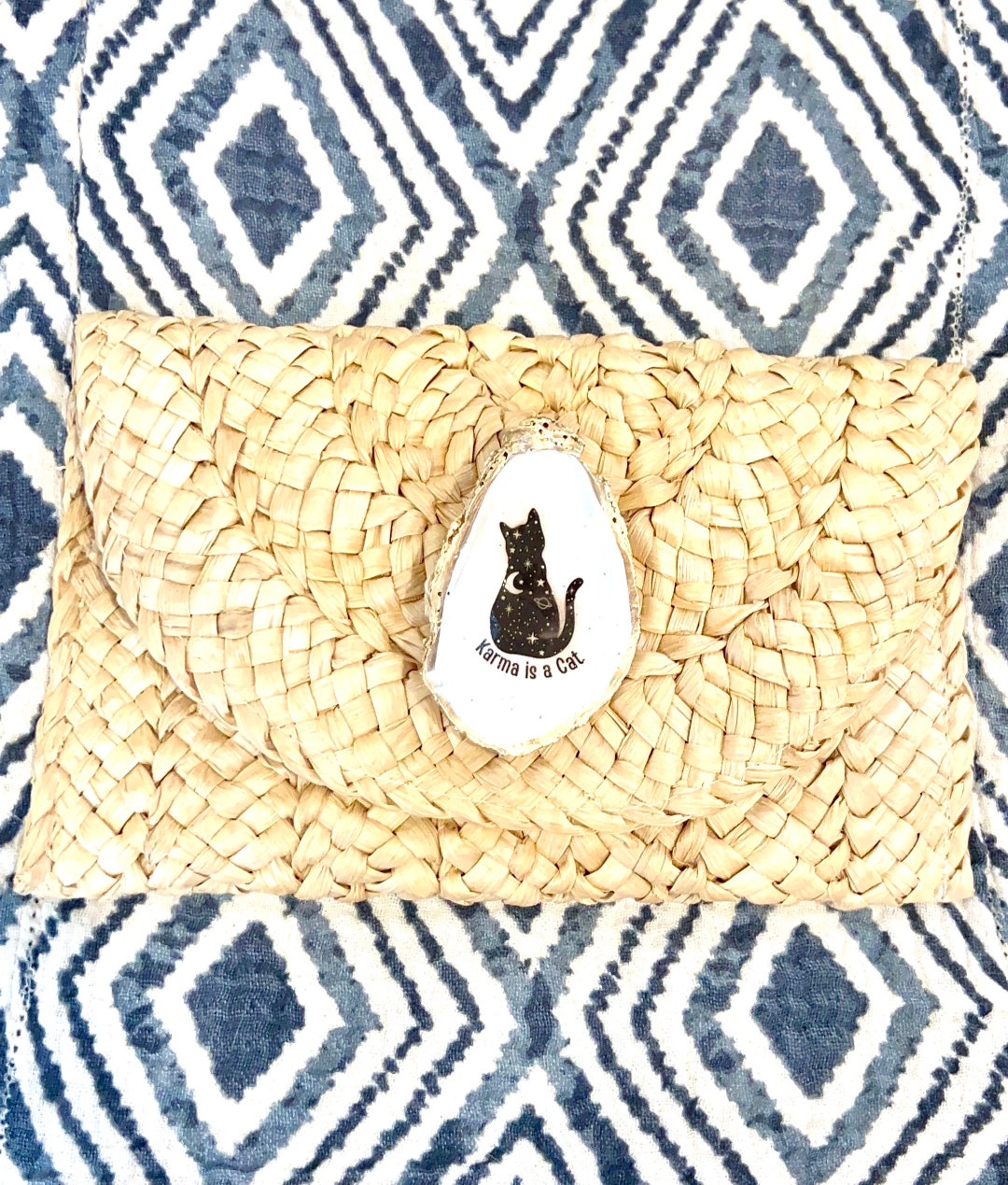 Swiftie Shells Swiftie Accessory Clutch Purse Karma is a Cat. Taylor Oyster Shell ...