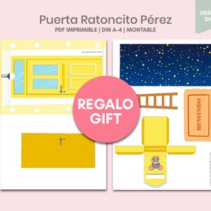Kit El Ratoncito Pérez Imprimible Personalizable - Etsy México