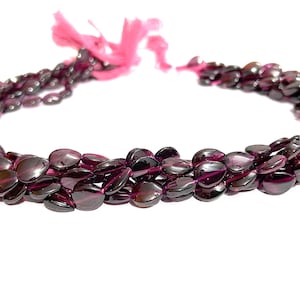 Natural Garnet Pear Smooth Shape Beads Garnet Smooth Beads Garnet Jewelry Making Beads Garnet Pear Beads For Jewelry Wholesale Beads