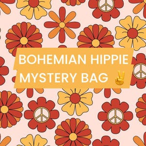 Boho Hippie Mystery Bag | Boho Biżuteria i Akcesoria Mystery Bag | Akcesoria New Age | Zestawy Prezentowe Hippie | Prezenty Biżuteryjne Hippie
