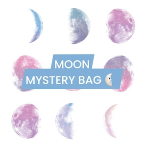 Moon Mystery Bag | Moon Jewelry & Accessories Mystery Bag | Goth Gifts | Wicca Accessories | Witchy Gift Sets | Witchy Jewelry Earrings