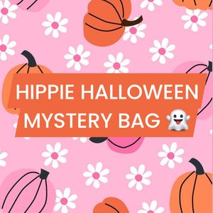 Hippie Halloween Mystery Bag | Themed Jewelry & Accessories Mystery Bag | Goth Gifts | Wicca Accessories | Witchy Gift Sets | Surprise Item