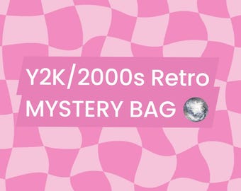 Y2K Mystery Bag | Retro Jewelry & Accessories Mystery Bag | 2000s Vibe Gifts | Retro Accessories | Y2K Gift Sets | 90s Jewelry