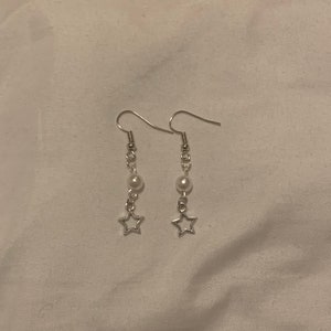 Star girl earrings