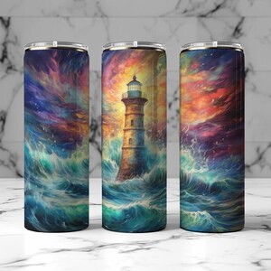 Lighthouse Tumbler Wrap PNG, Lighthouse Png, Lighthouse Design, Nautical Tumbler, Fisherman Tumbler, Lighthouse Svg, Travel Tumbler Wrap