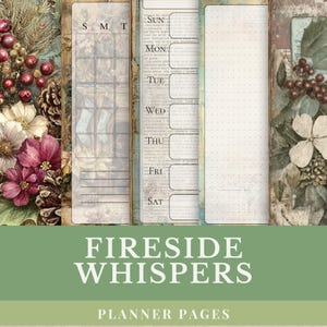 Páginas de planificación / Temática invernal / Susurros junto al fuego