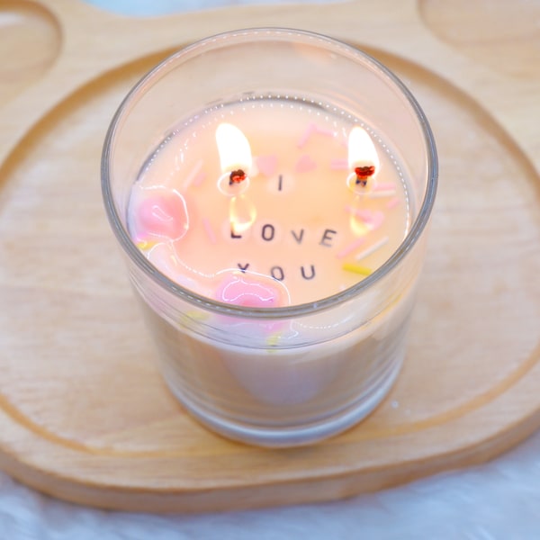 Candle With Hidden Message Etsy