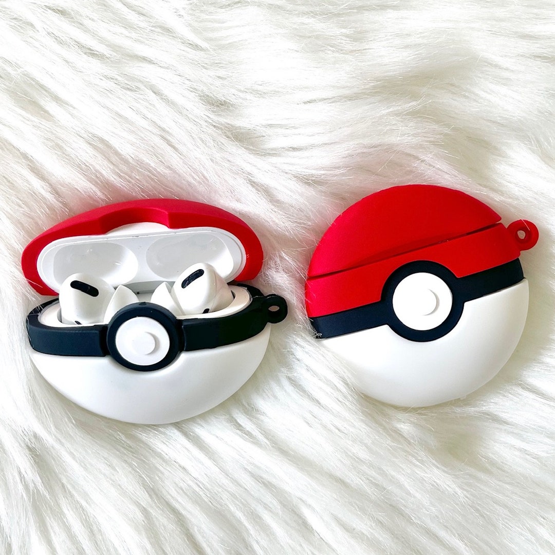 Pokemon Pokeball Airpod Case 3D Pokemon Airpod Case Anime Etsy