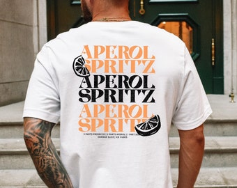 Chemise Aperol • Chemise Aperol Spritz T-shirt Aperol Spritz • T-shirt rétro Aperol • Meilleur cadeau • Chemise vintage Holy Aperoli • Cadeau Femme Homme